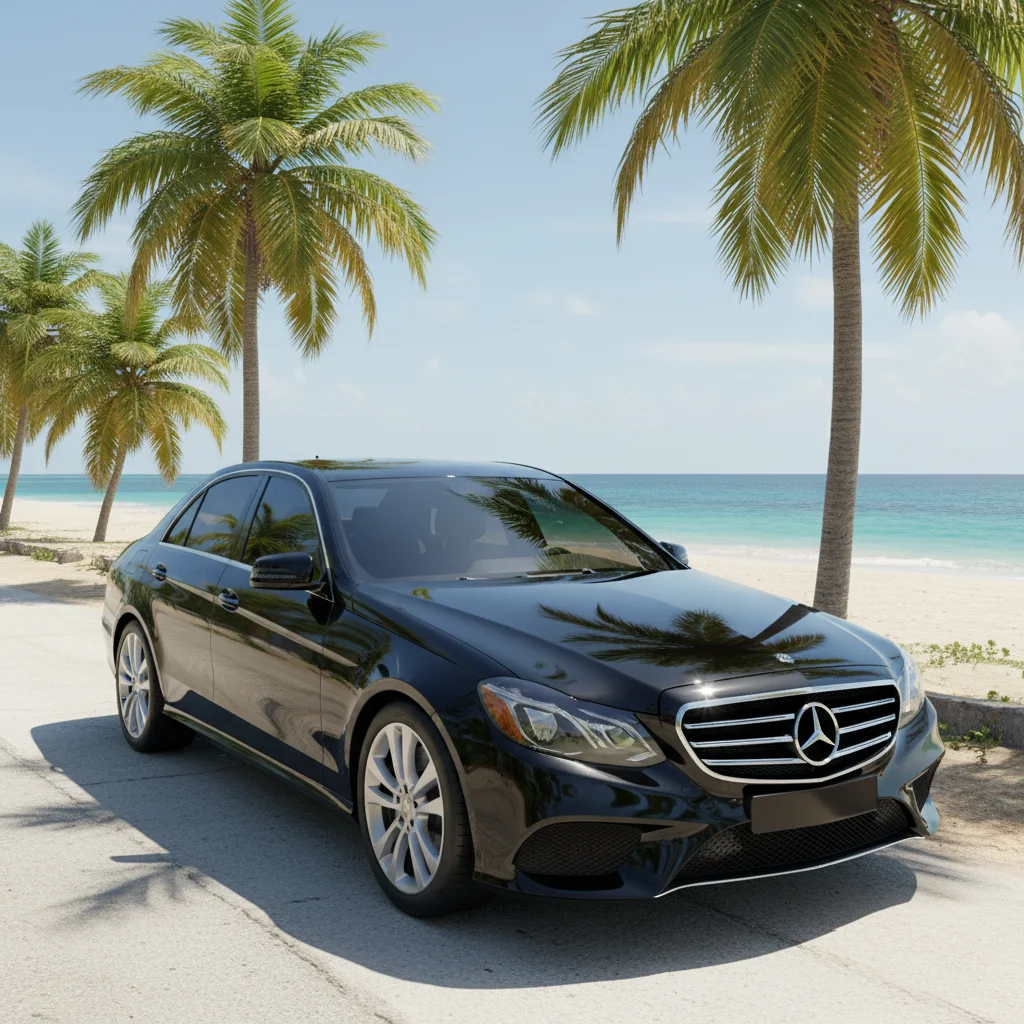 Rent a Mercedes Benz E200 in Cuba - Luxury Class
