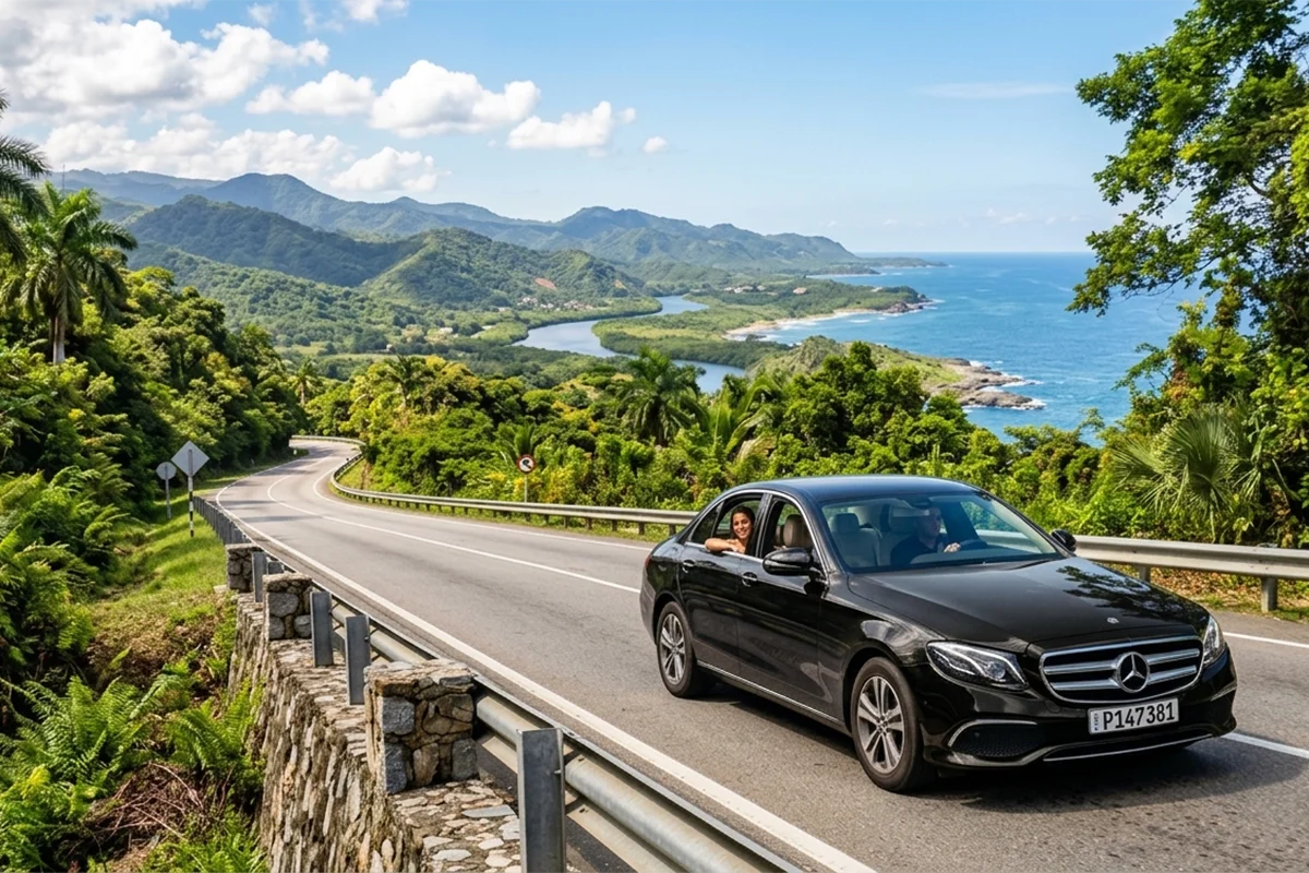 Professional Chauffeur Guide Service in Cuba - Mercedes Benz